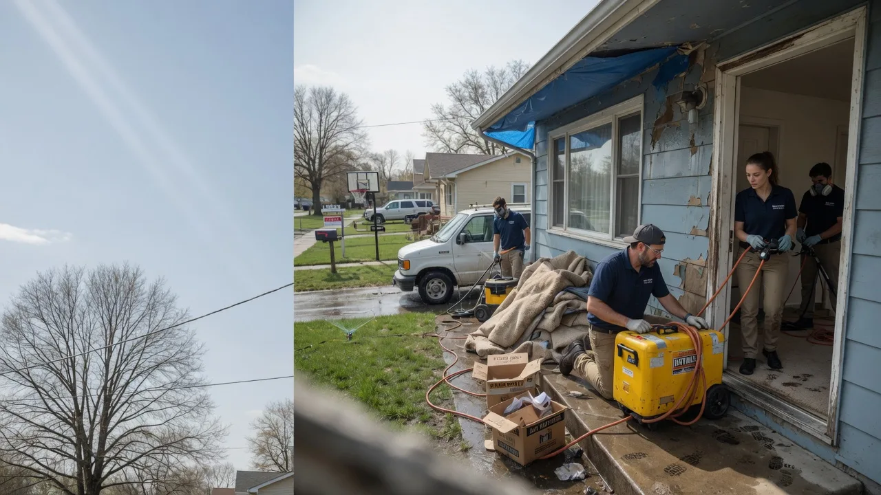 Basement Flood Cleanup in Good Thunder, MN near me
